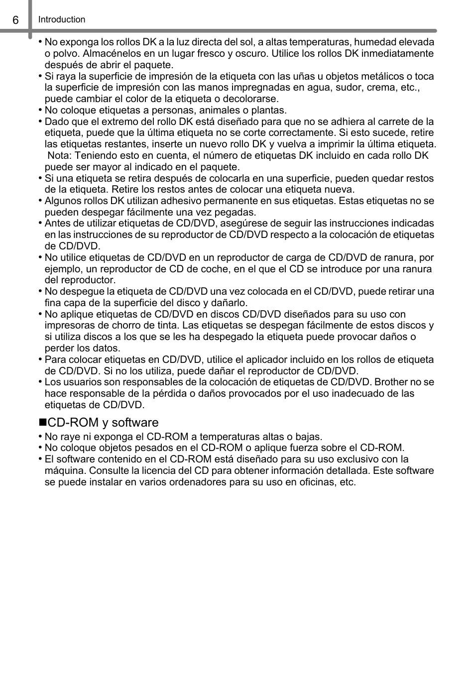 Brother QL-1060N User Manual | Page 46 / 69