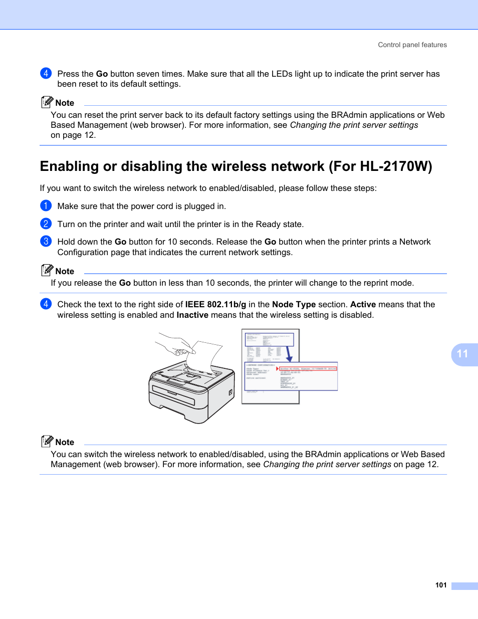 Brother HL-2170W User Manual | Page 108 / 137