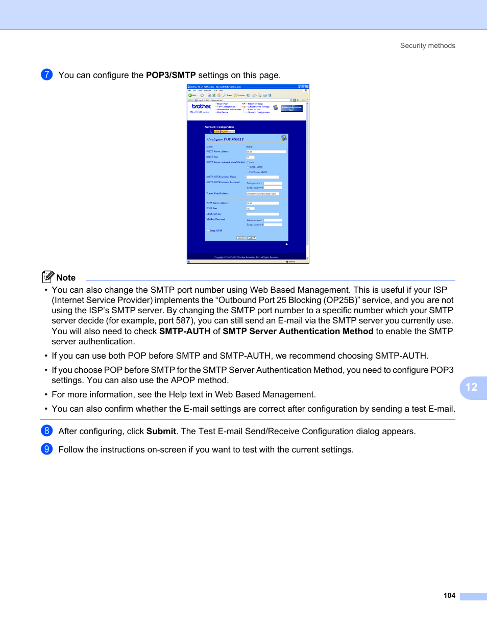 Brother HL-2170W User Manual | Page 111 / 137