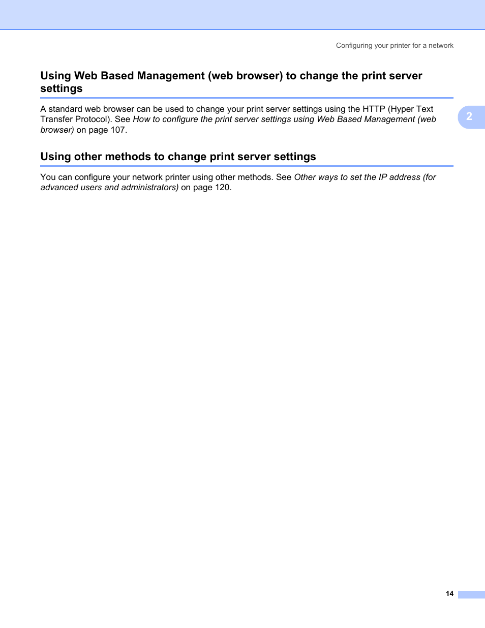 Brother HL-2170W User Manual | Page 21 / 137