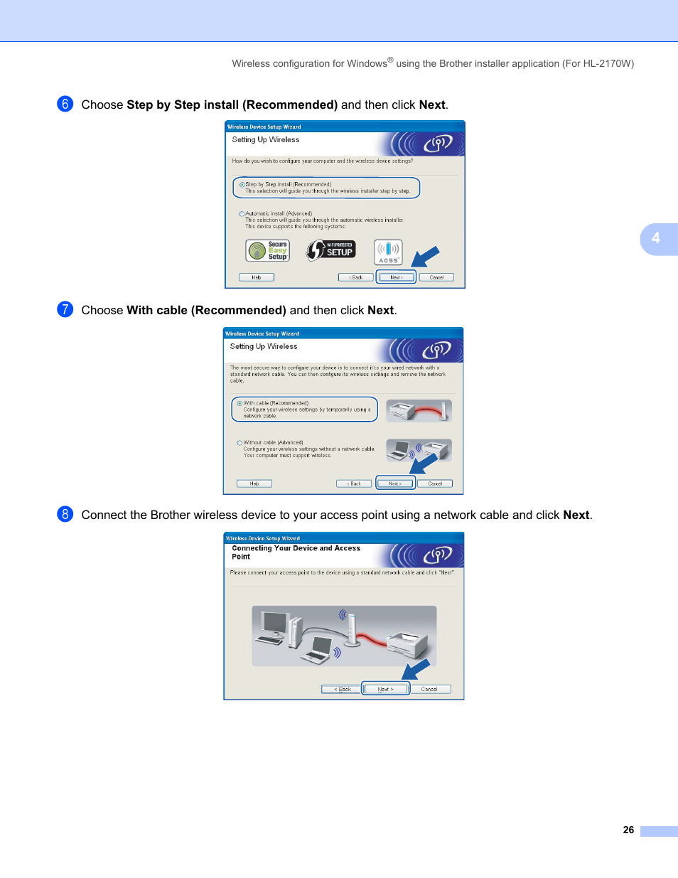 Brother HL-2170W User Manual | Page 33 / 137