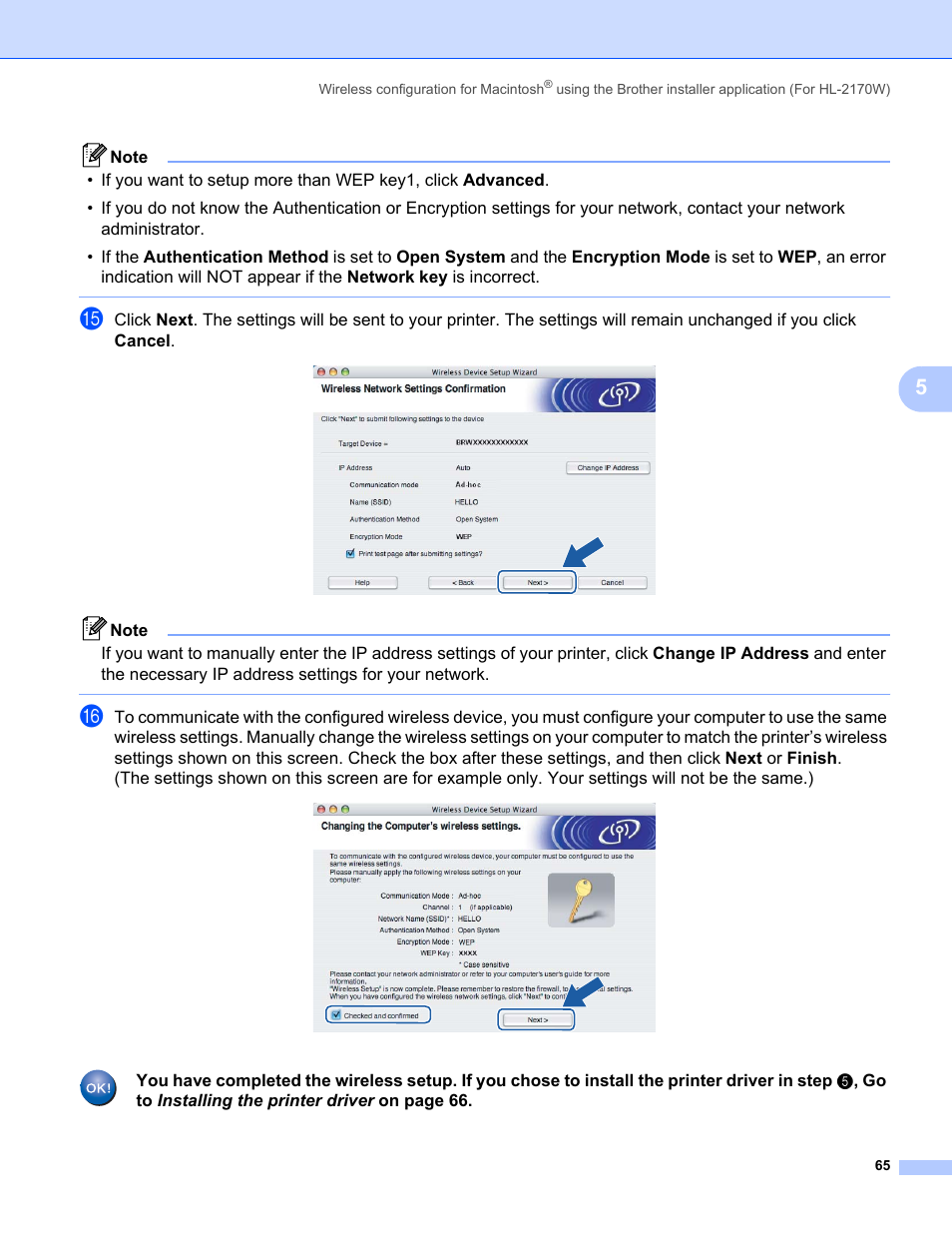 Brother HL-2170W User Manual | Page 72 / 137