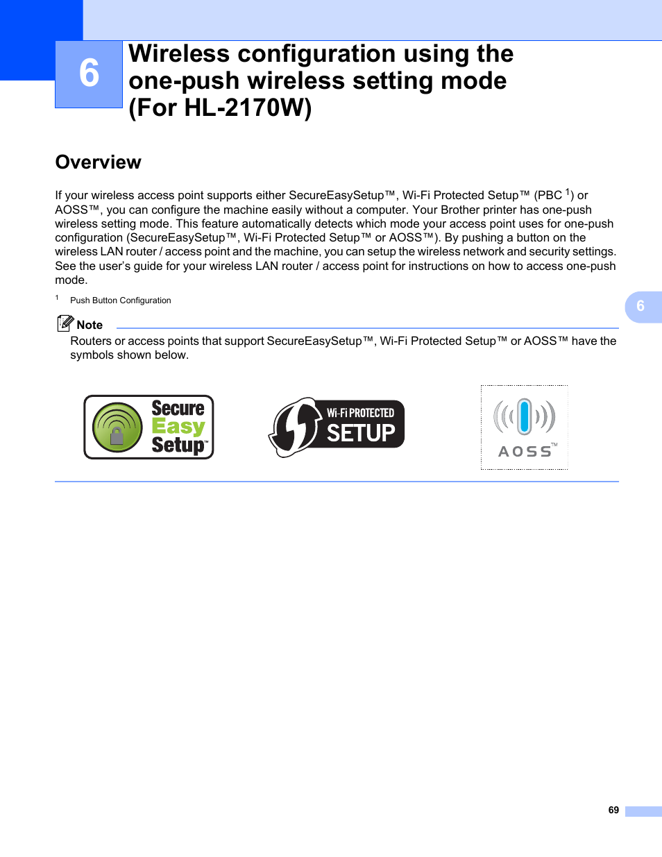 Overview | Brother HL-2170W User Manual | Page 76 / 137