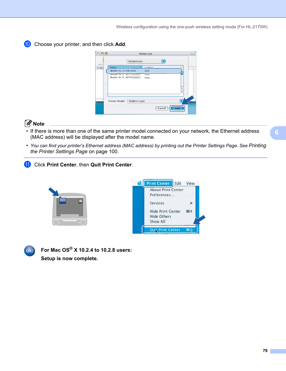 Brother HL-2170W User Manual | Page 86 / 137