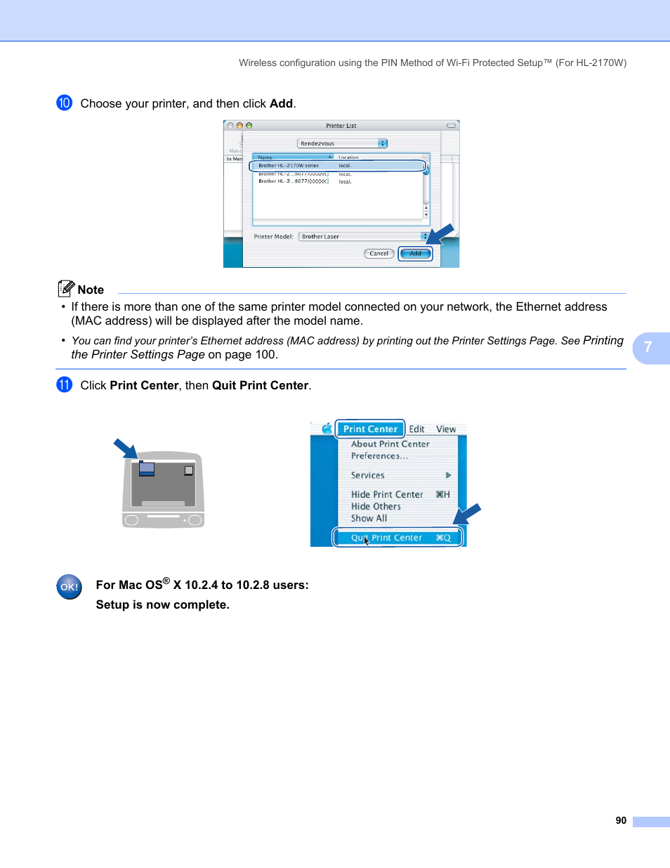 Brother HL-2170W User Manual | Page 97 / 137