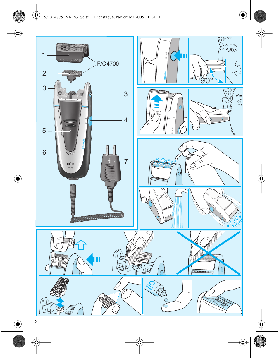 F/c4700 | Braun 4775 TriControl User Manual | Page 3 / 18