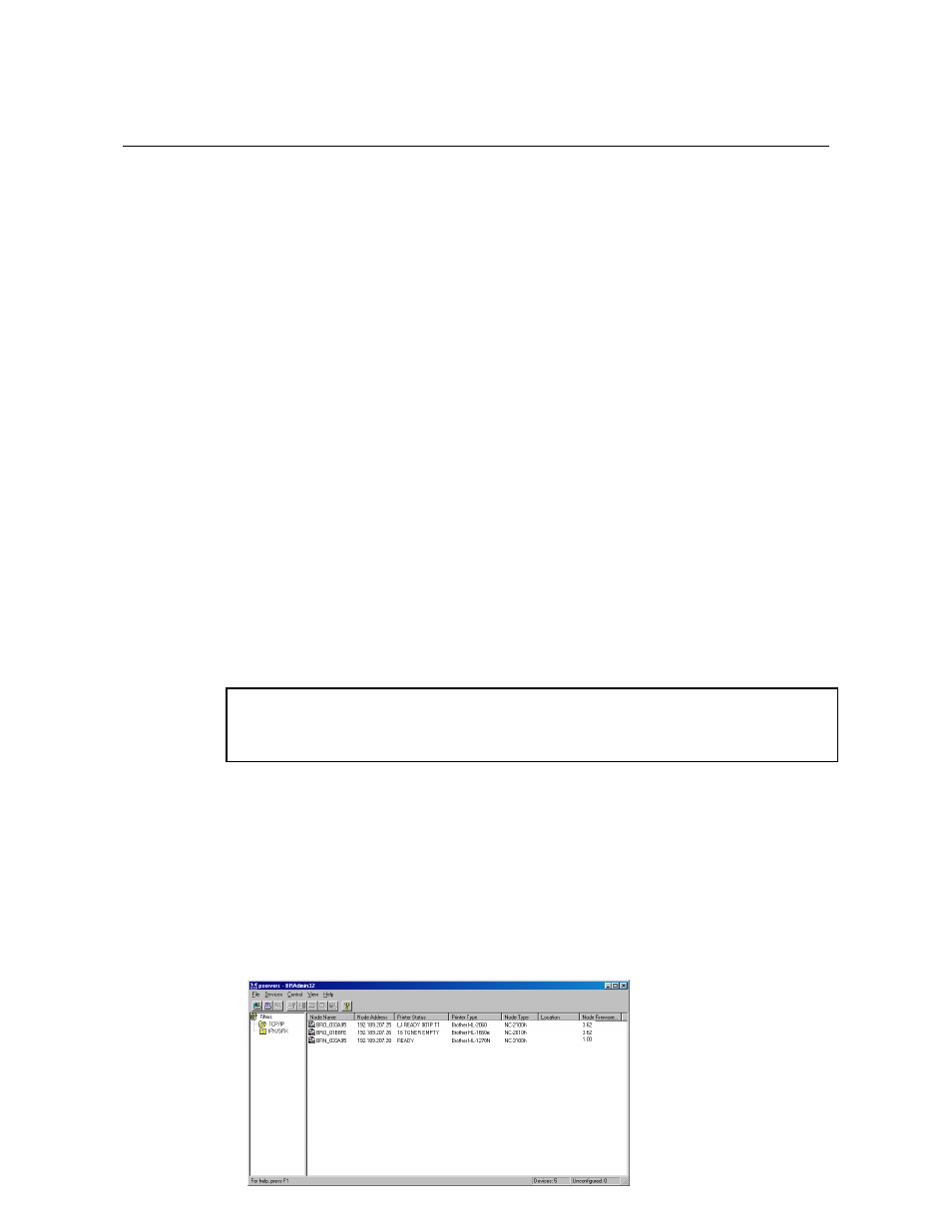 Ip address configuration, Ip address configuration 1-9 | Brother HL 1270N User Manual | Page 17 / 122