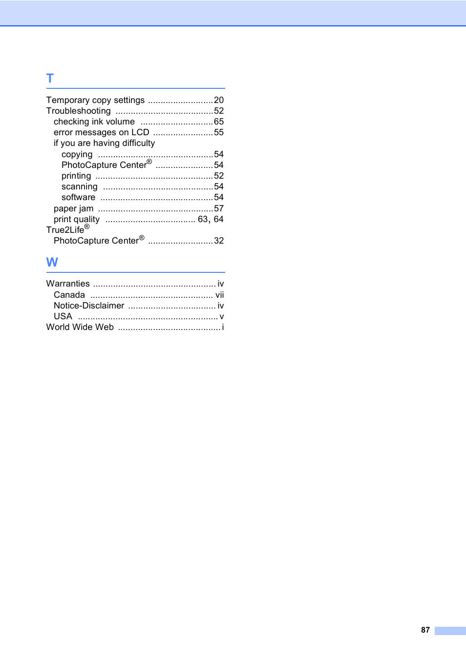 Brother DCP-130C User Manual | Page 100 / 102