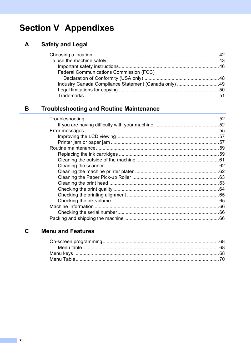 Brother DCP-130C User Manual | Page 12 / 102