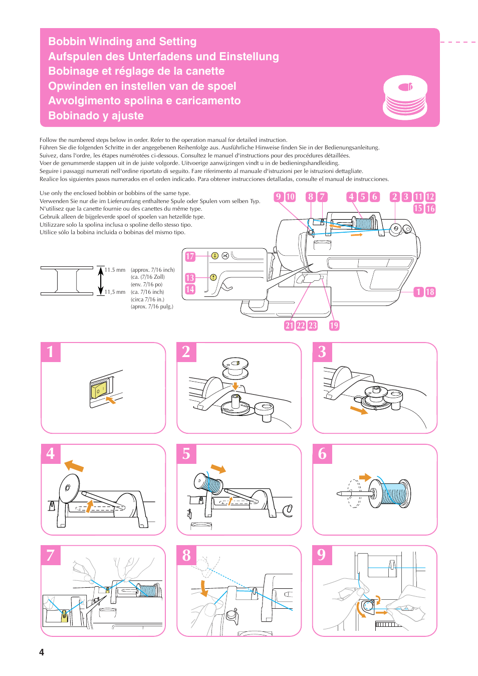 Brother SB7050E User Manual | Page 6 / 28