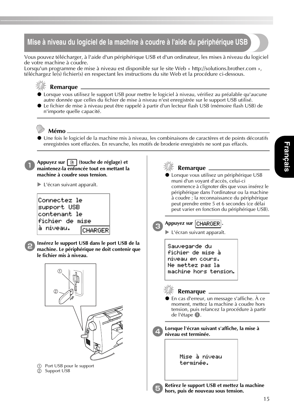Franç a is | Brother DZ820E User Manual | Page 17 / 40