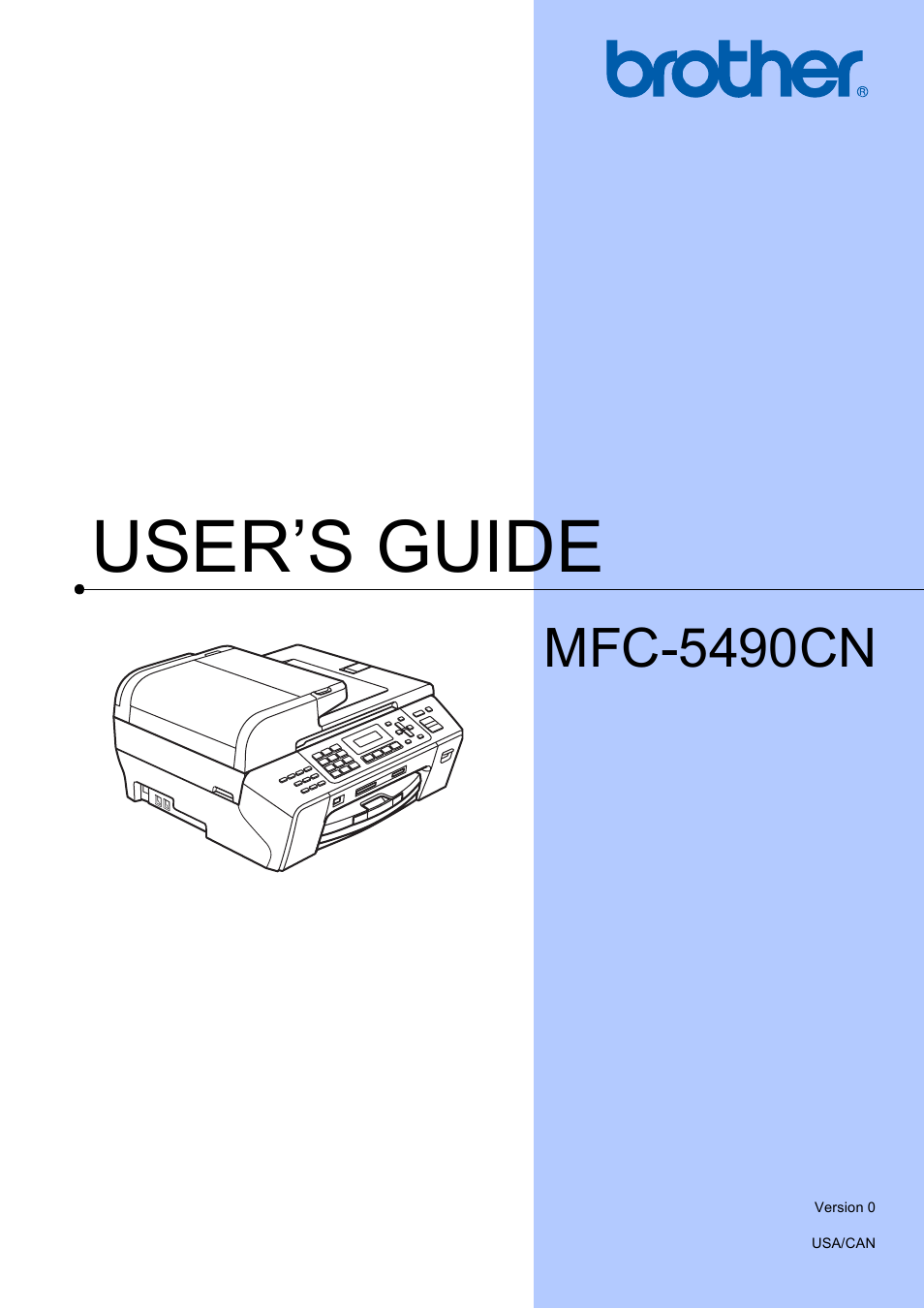 Brother MFC-5490CN User Manual | 182 pages