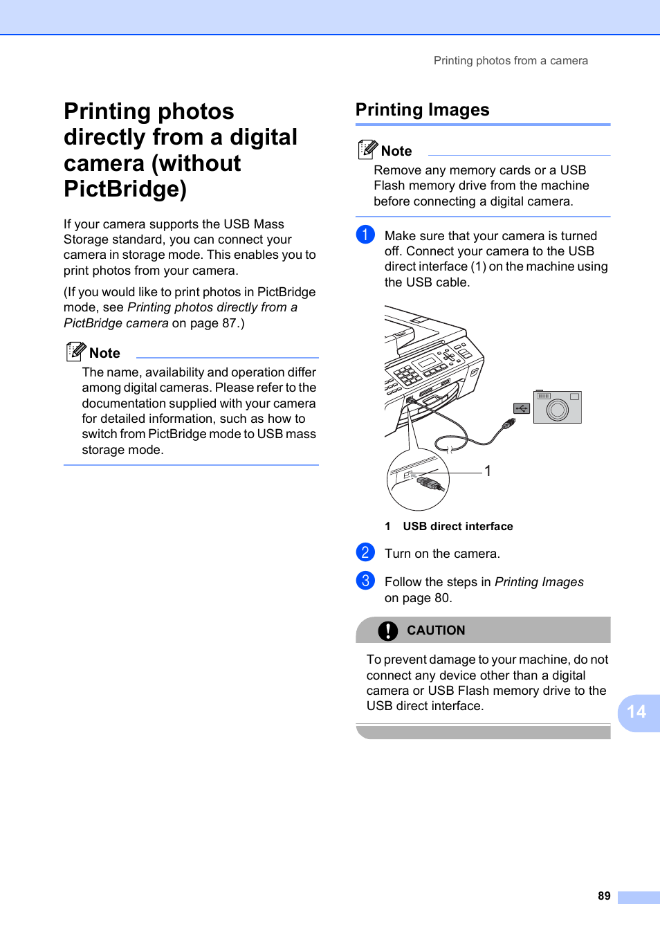 Printing images | Brother MFC-5490CN User Manual | Page 103 / 182