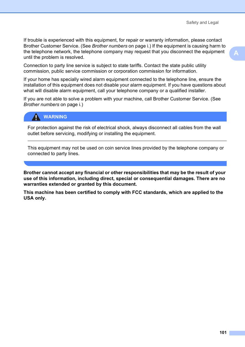 Brother MFC-5490CN User Manual | Page 115 / 182