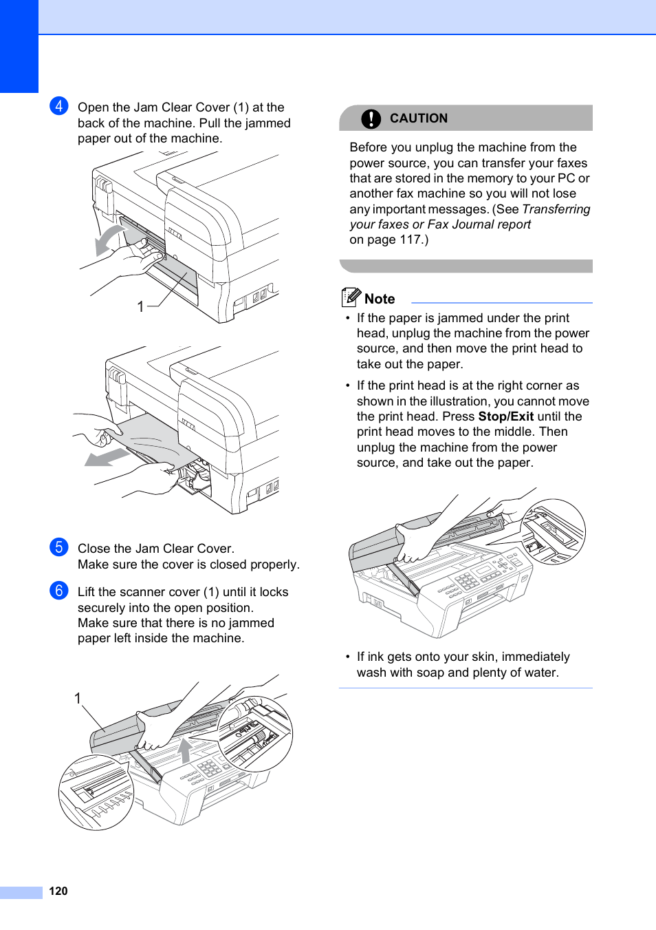 Brother MFC-5490CN User Manual | Page 134 / 182