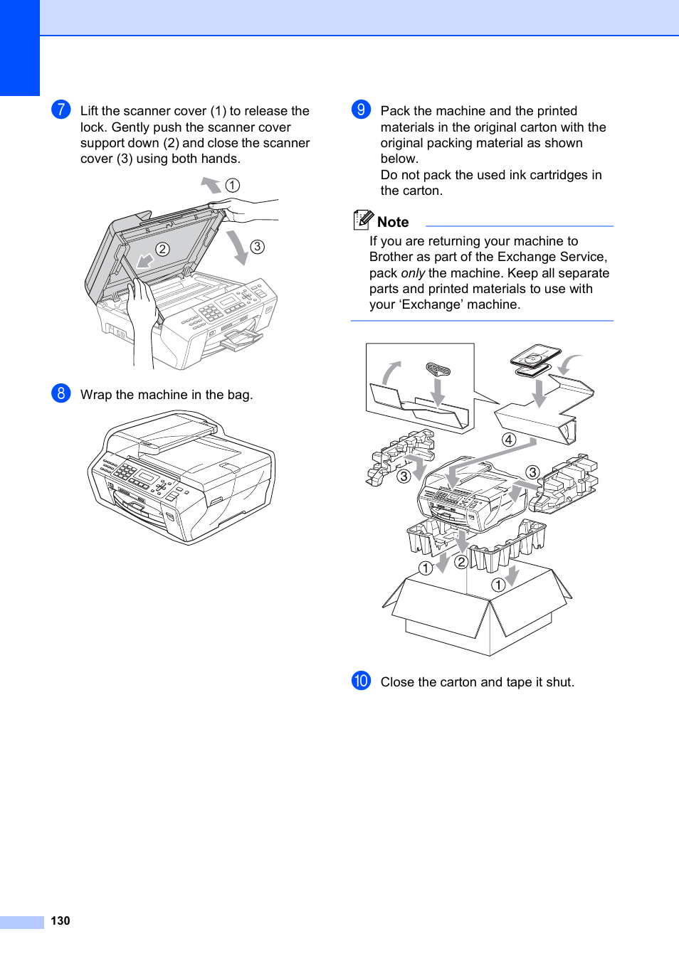 Brother MFC-5490CN User Manual | Page 144 / 182