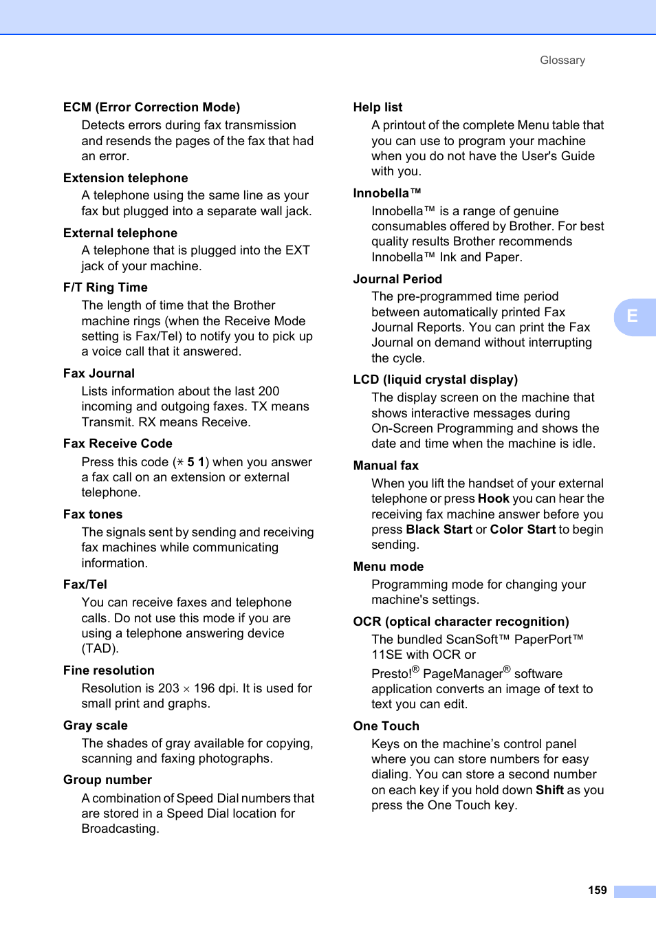 Brother MFC-5490CN User Manual | Page 173 / 182