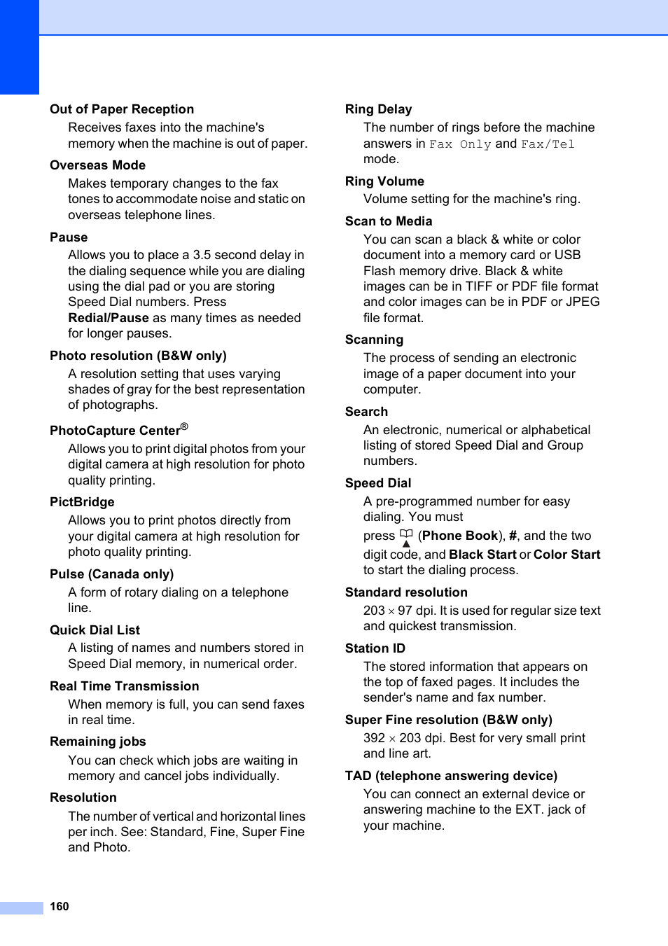 Brother MFC-5490CN User Manual | Page 174 / 182