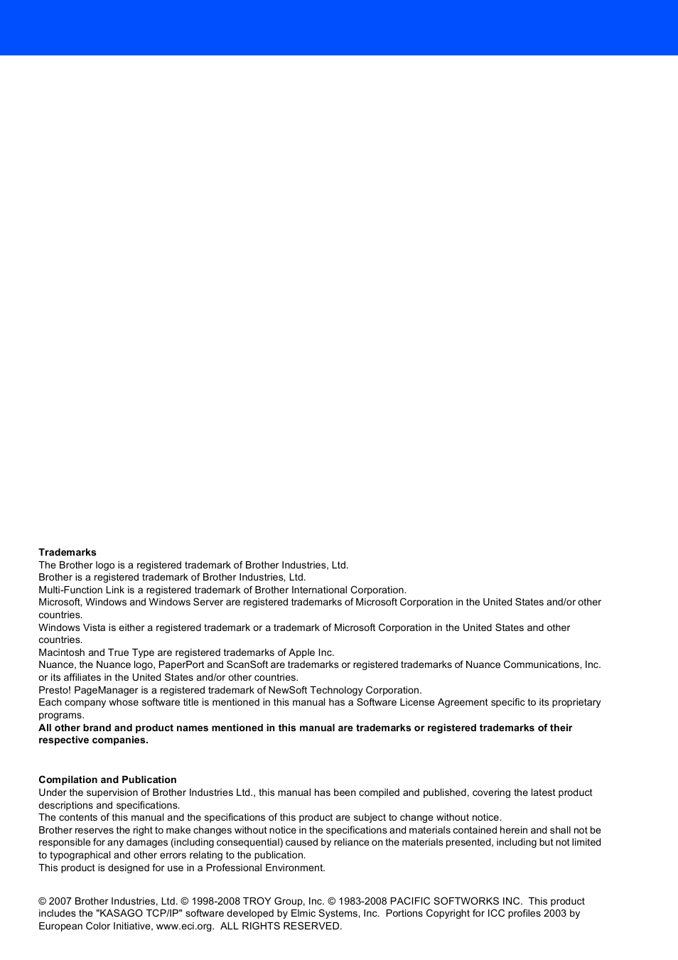 Brother MFC-9450CDN User Manual | Page 33 / 34
