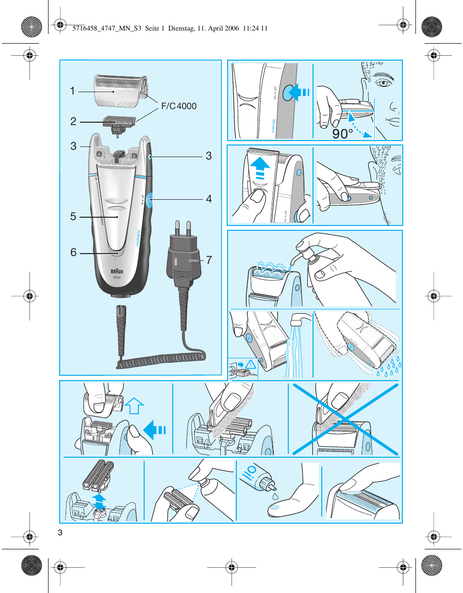 F/c4000 | Braun 4747 TriControl S User Manual | Page 3 / 30