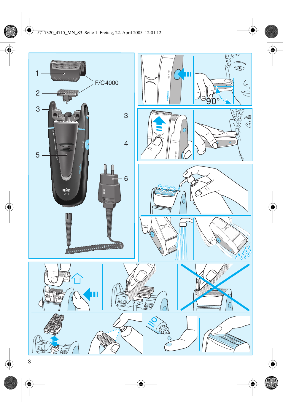 F/c4000 | Braun 4715 TriControl User Manual | Page 3 / 30