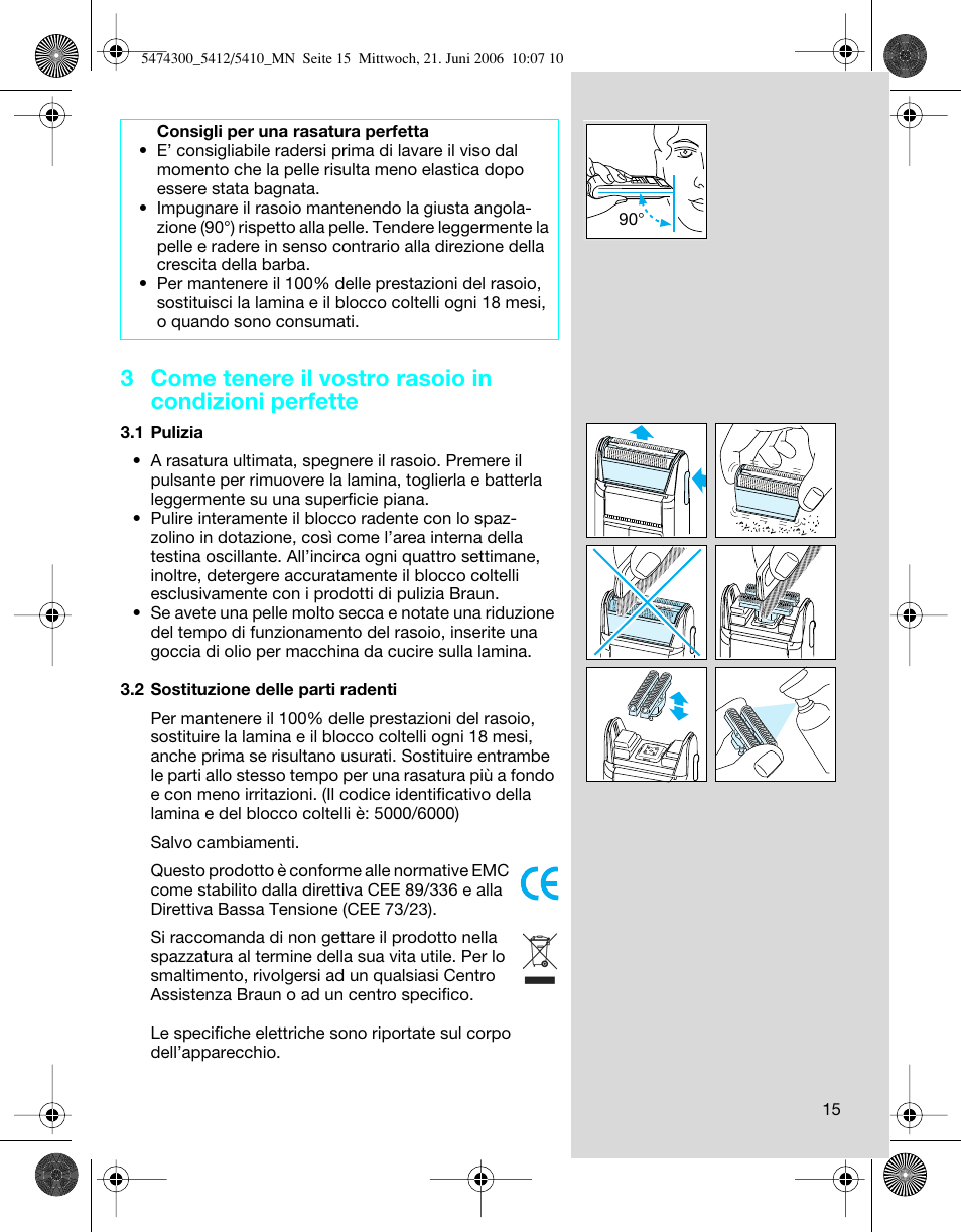 Braun 5410 Flex Integral+ User Manual | Page 15 / 33