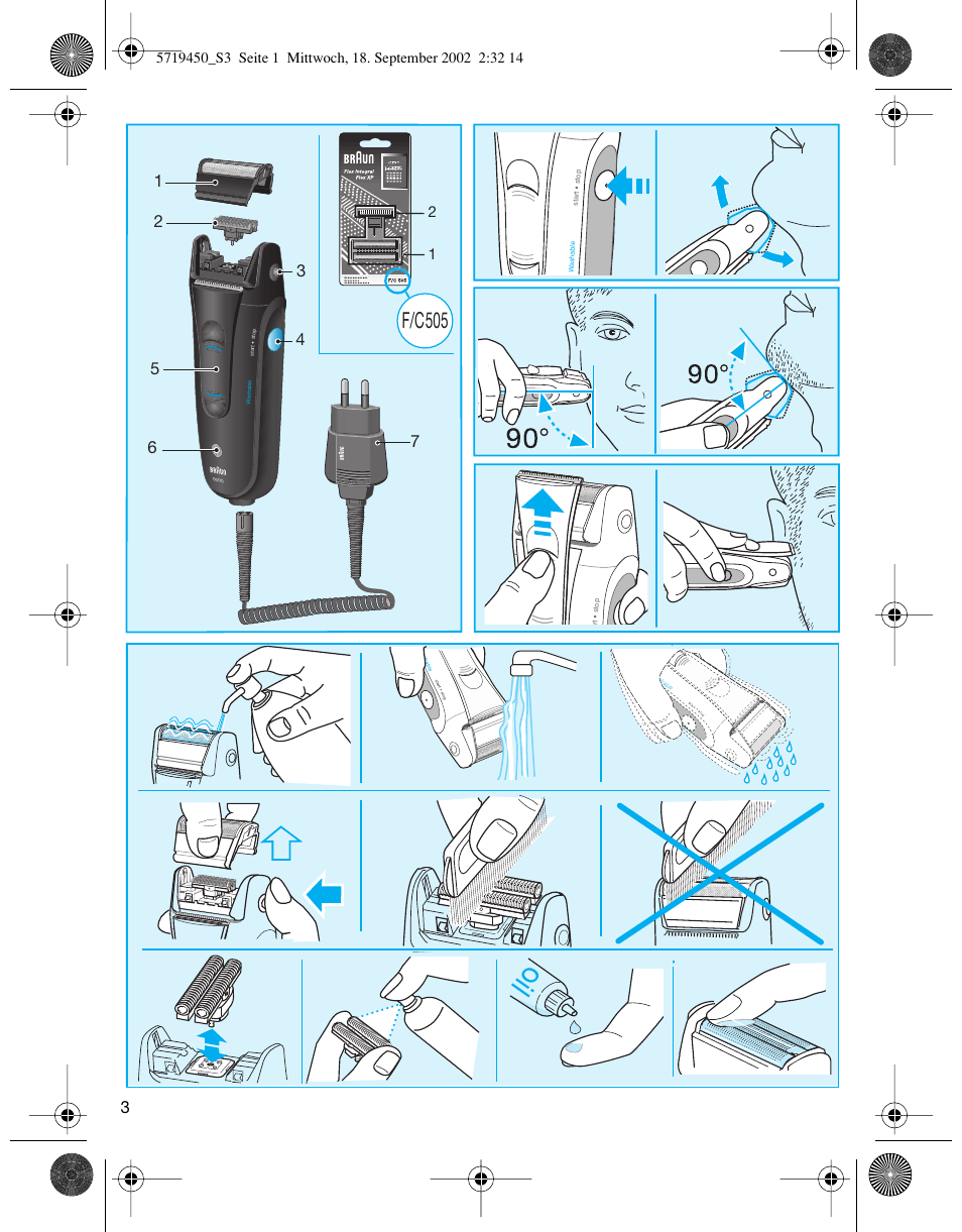 F/c505 | Braun 5600 Flex XP User Manual | Page 3 / 32