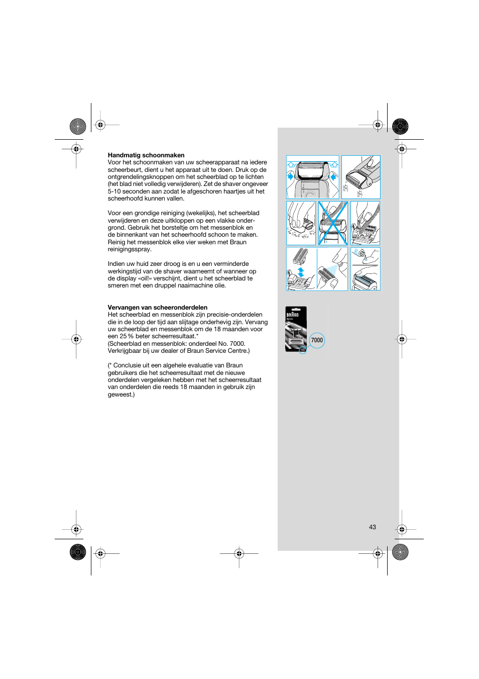 Braun 7690 Syncro System Smart Logic User Manual | Page 43 / 79