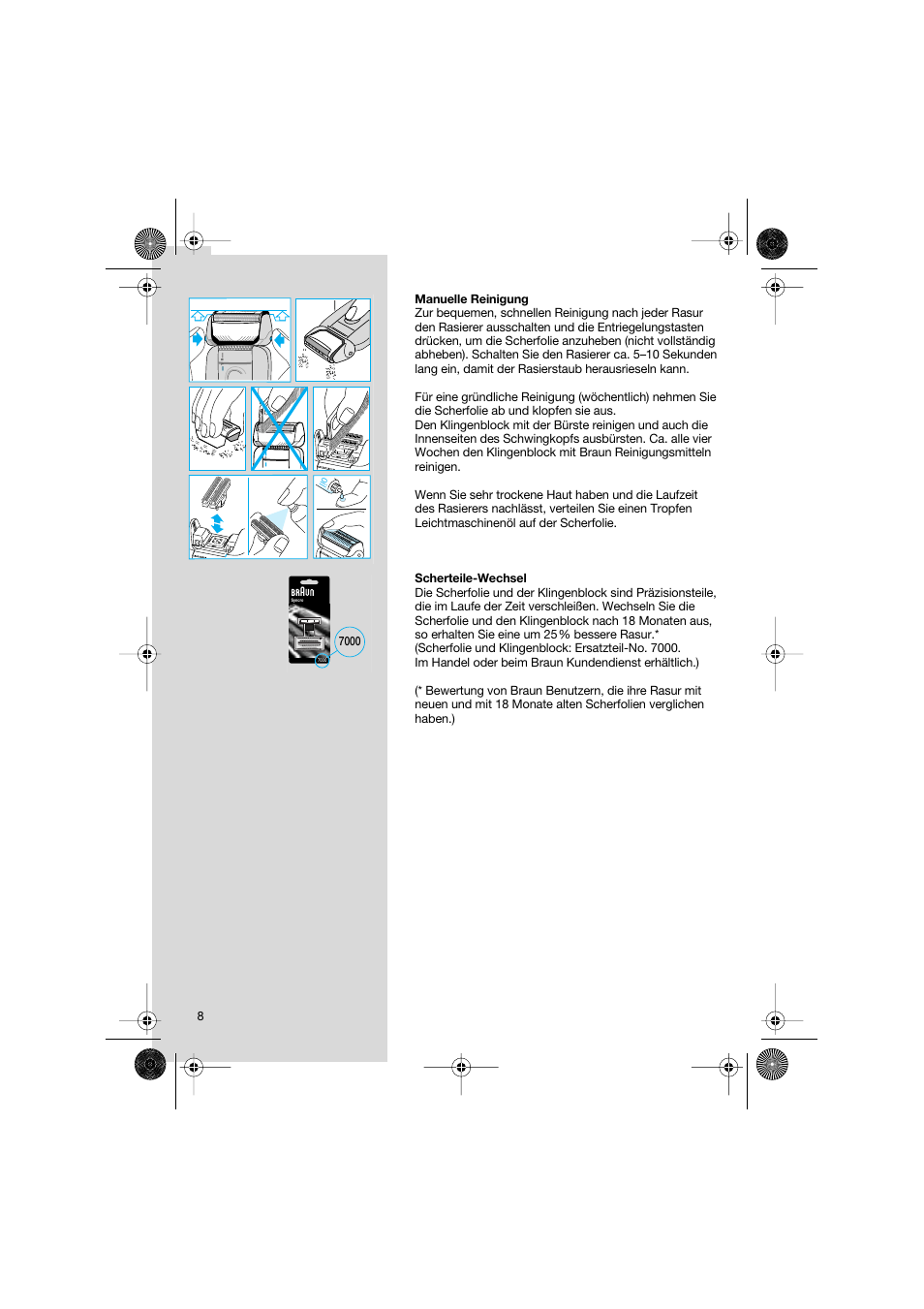 Braun 7690 Syncro System Smart Logic User Manual | Page 8 / 79