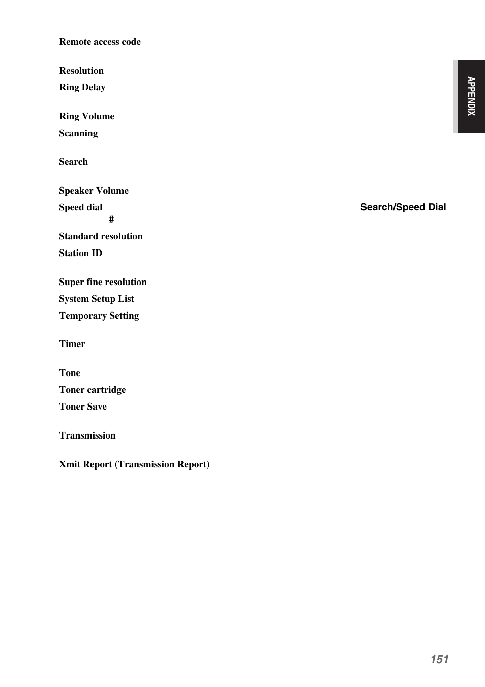 Brother MFC-9030 User Manual | Page 160 / 166