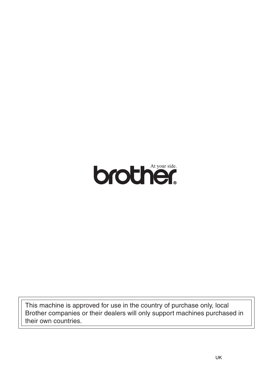 Brother uk | Brother MFC-9030 User Manual | Page 166 / 166