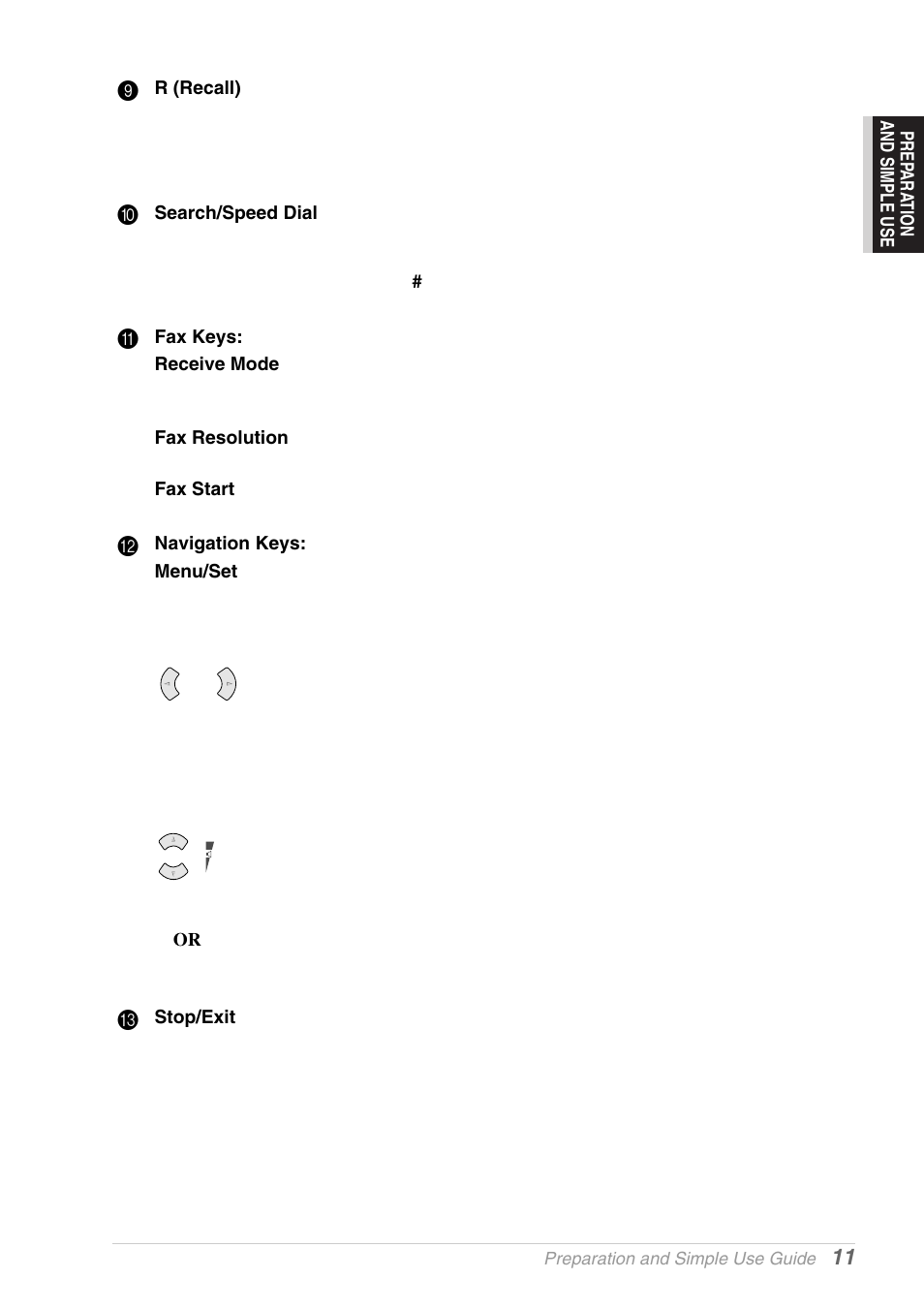 Brother MFC-9030 User Manual | Page 20 / 166