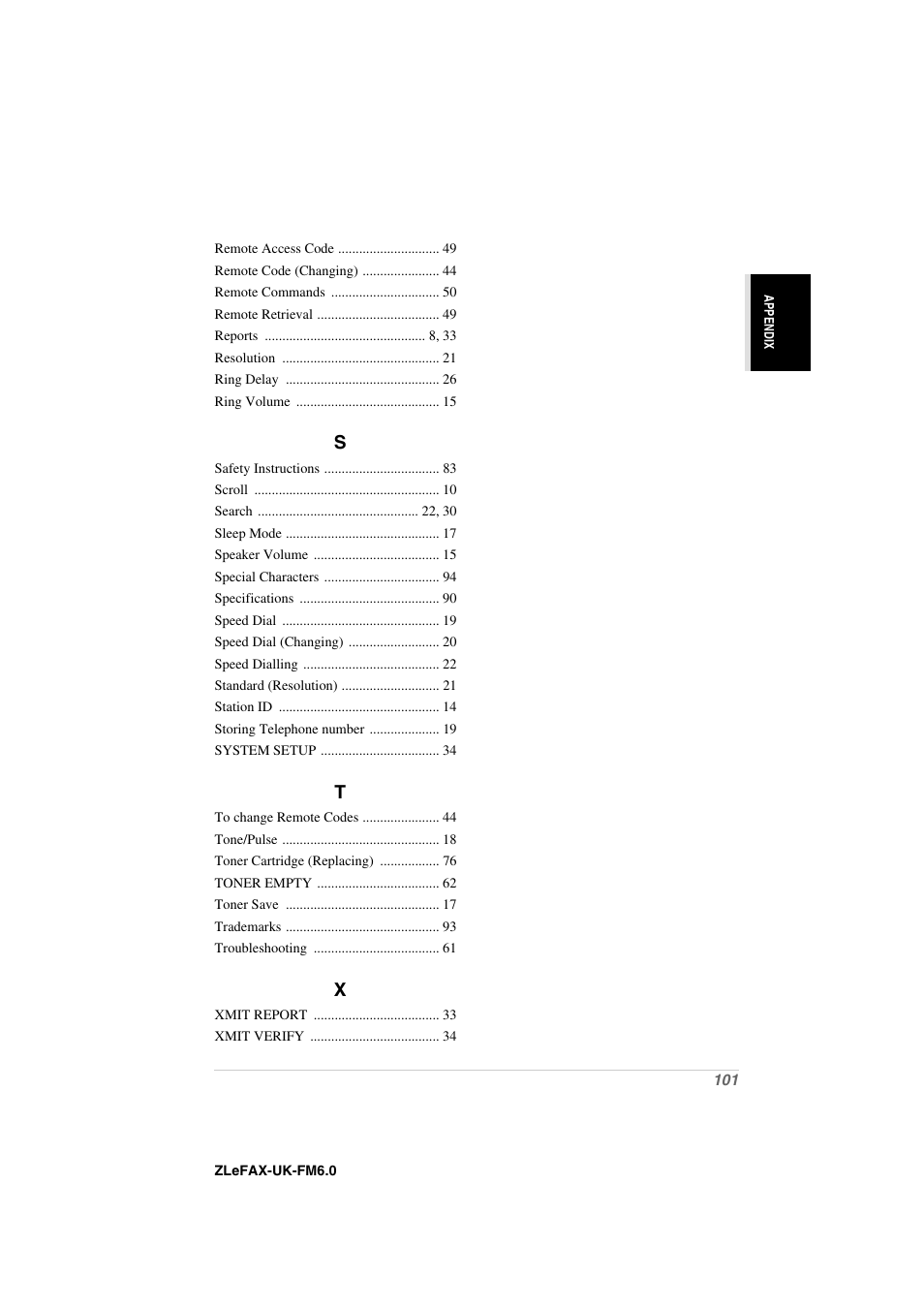 Brother FAX-8360P User Manual | Page 109 / 112