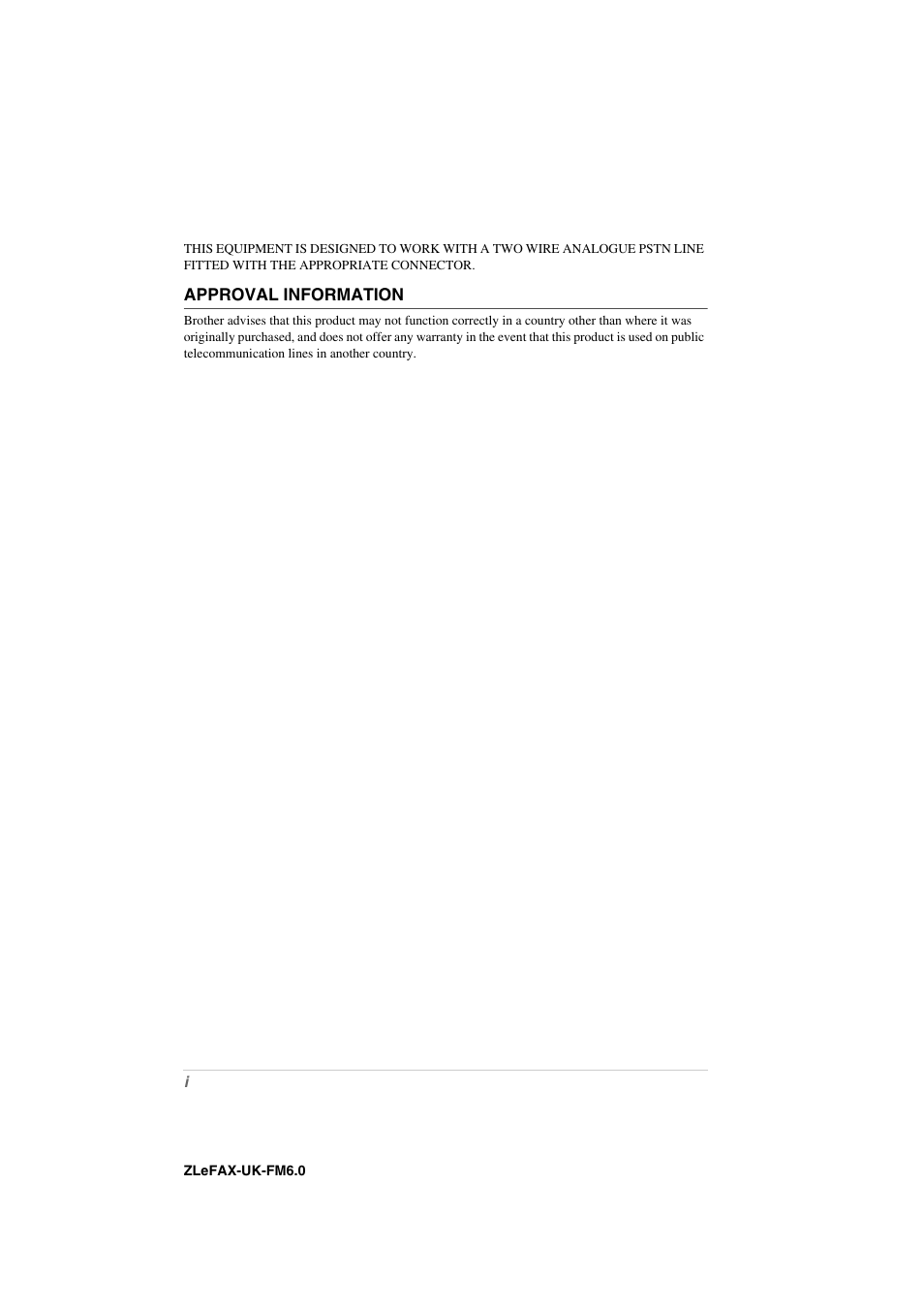 Brother FAX-8360P User Manual | Page 2 / 112