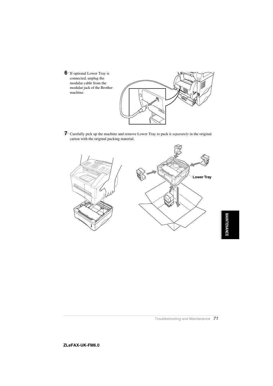 Brother FAX-8360P User Manual | Page 79 / 112