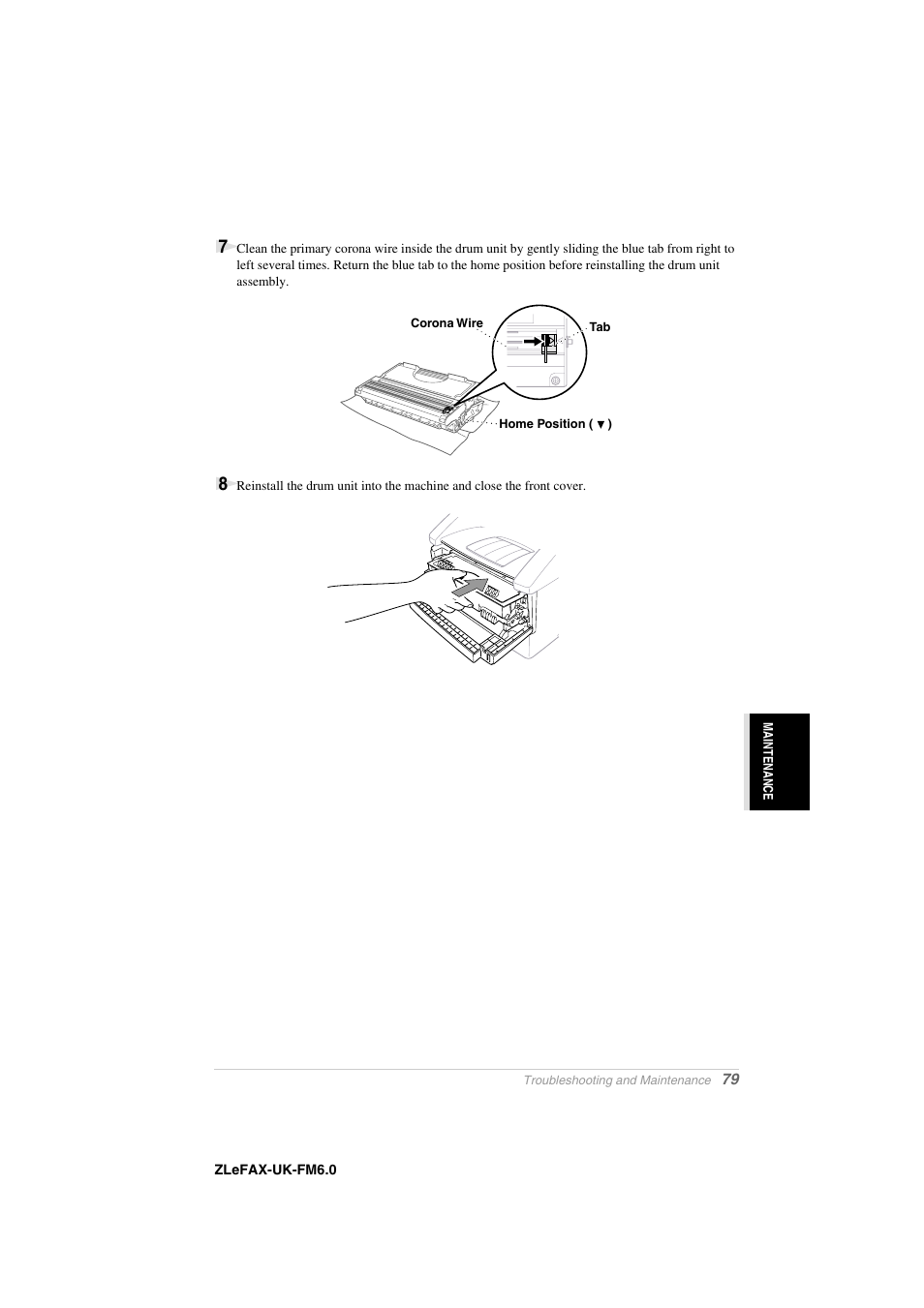 Brother FAX-8360P User Manual | Page 87 / 112