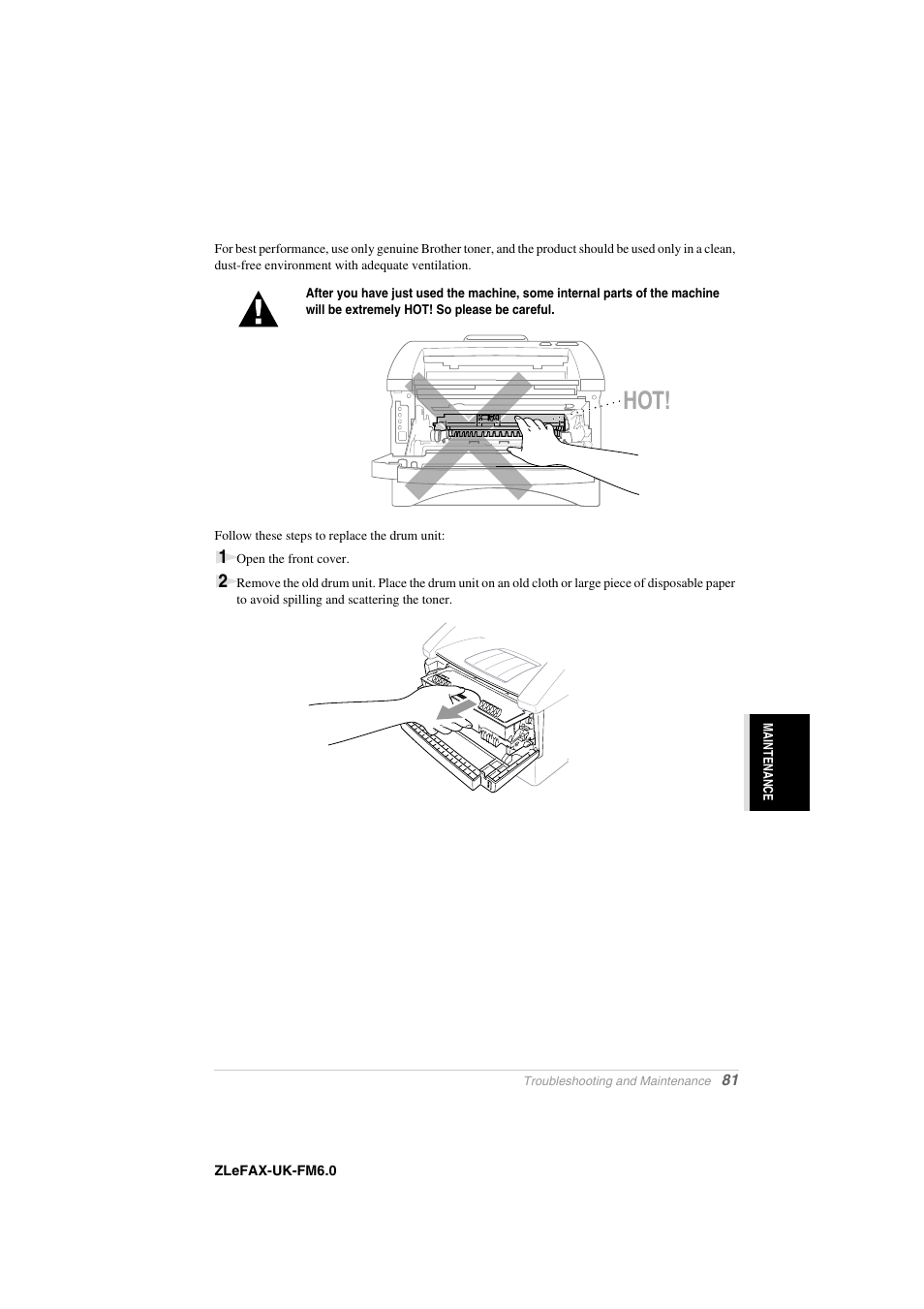 Brother FAX-8360P User Manual | Page 89 / 112