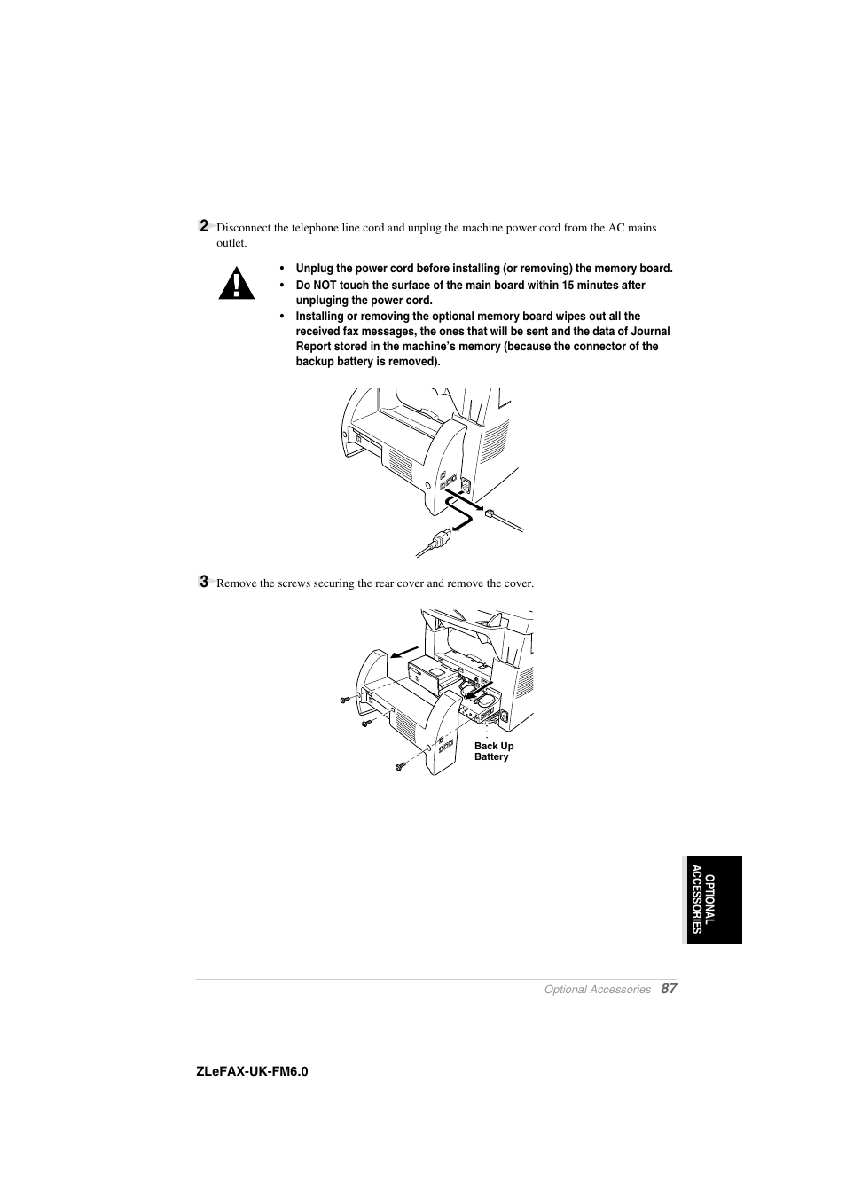 Brother FAX-8360P User Manual | Page 95 / 112