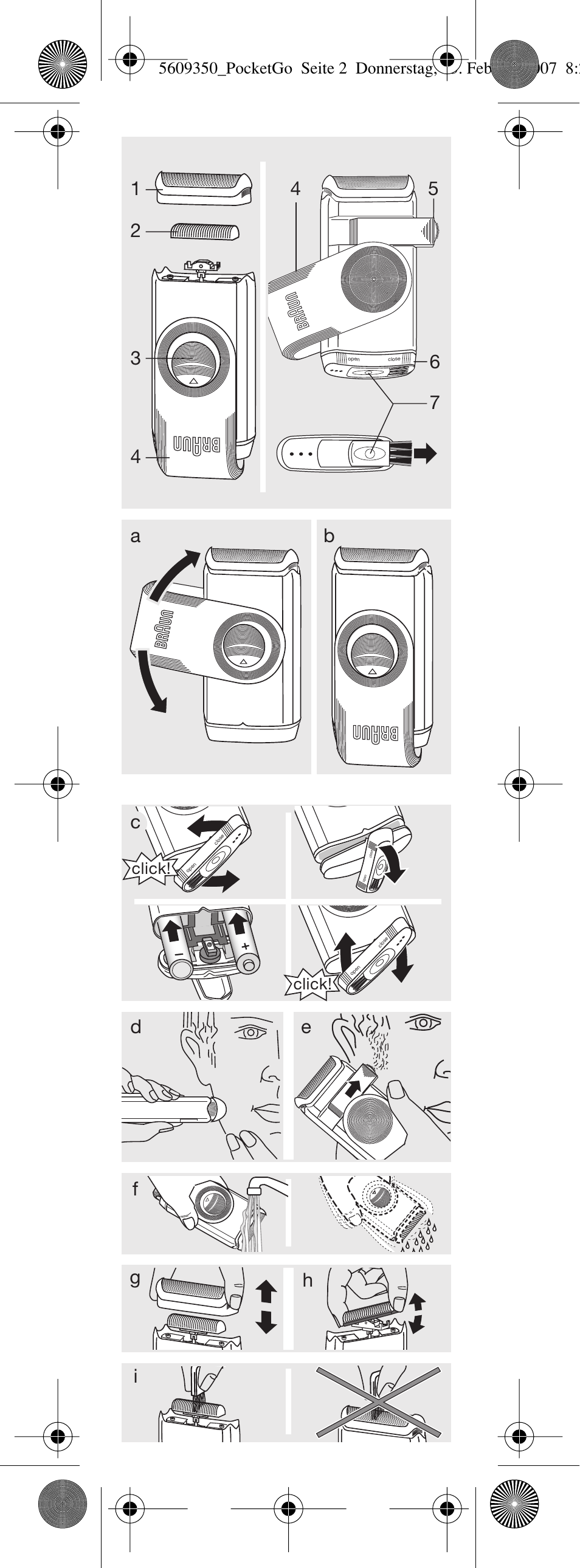 Braun P40 PocketGo  EU User Manual | Page 3 / 26