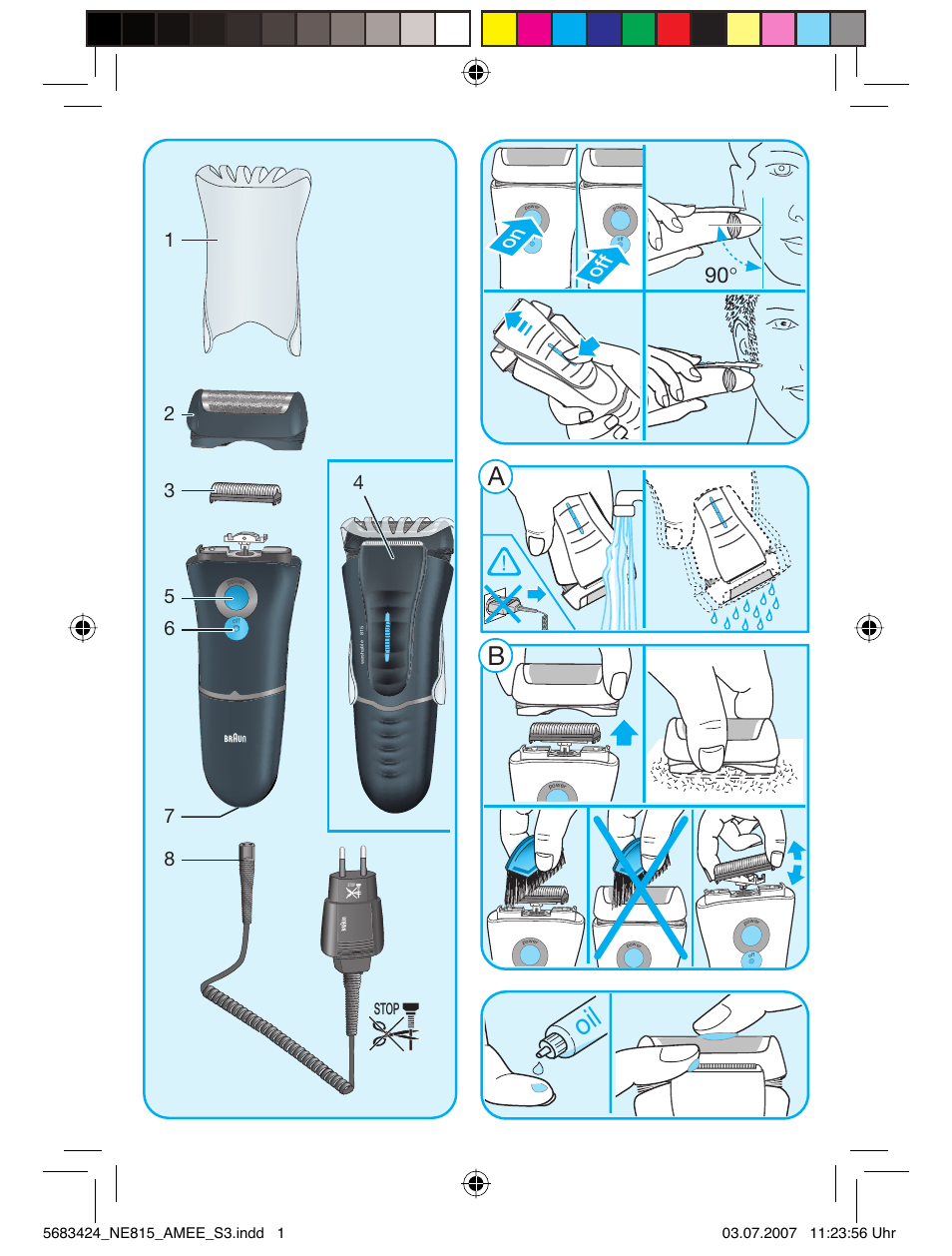 Braun 815 Series 1 User Manual | Page 3 / 32