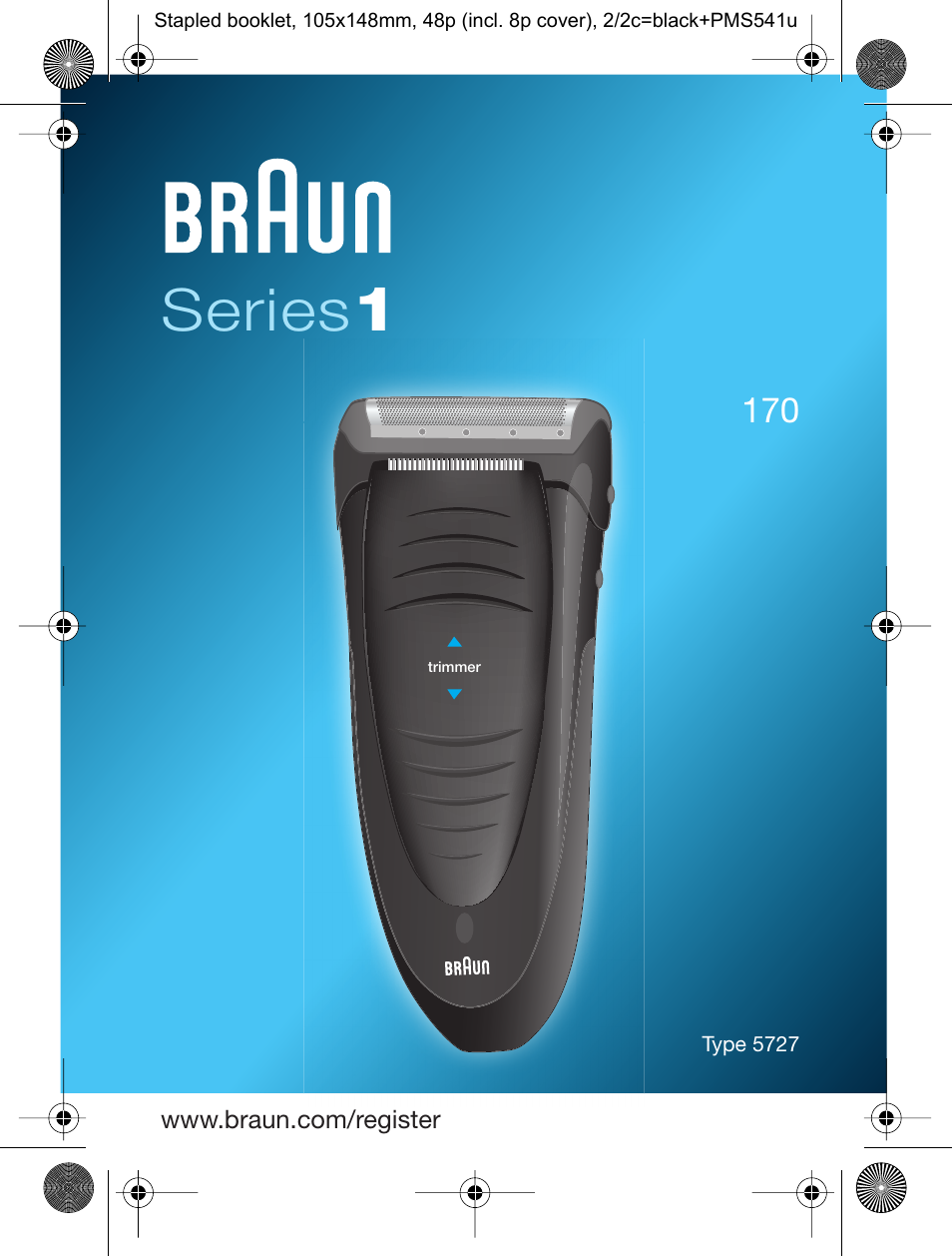 Braun 170 Series 1 User Manual | 43 pages