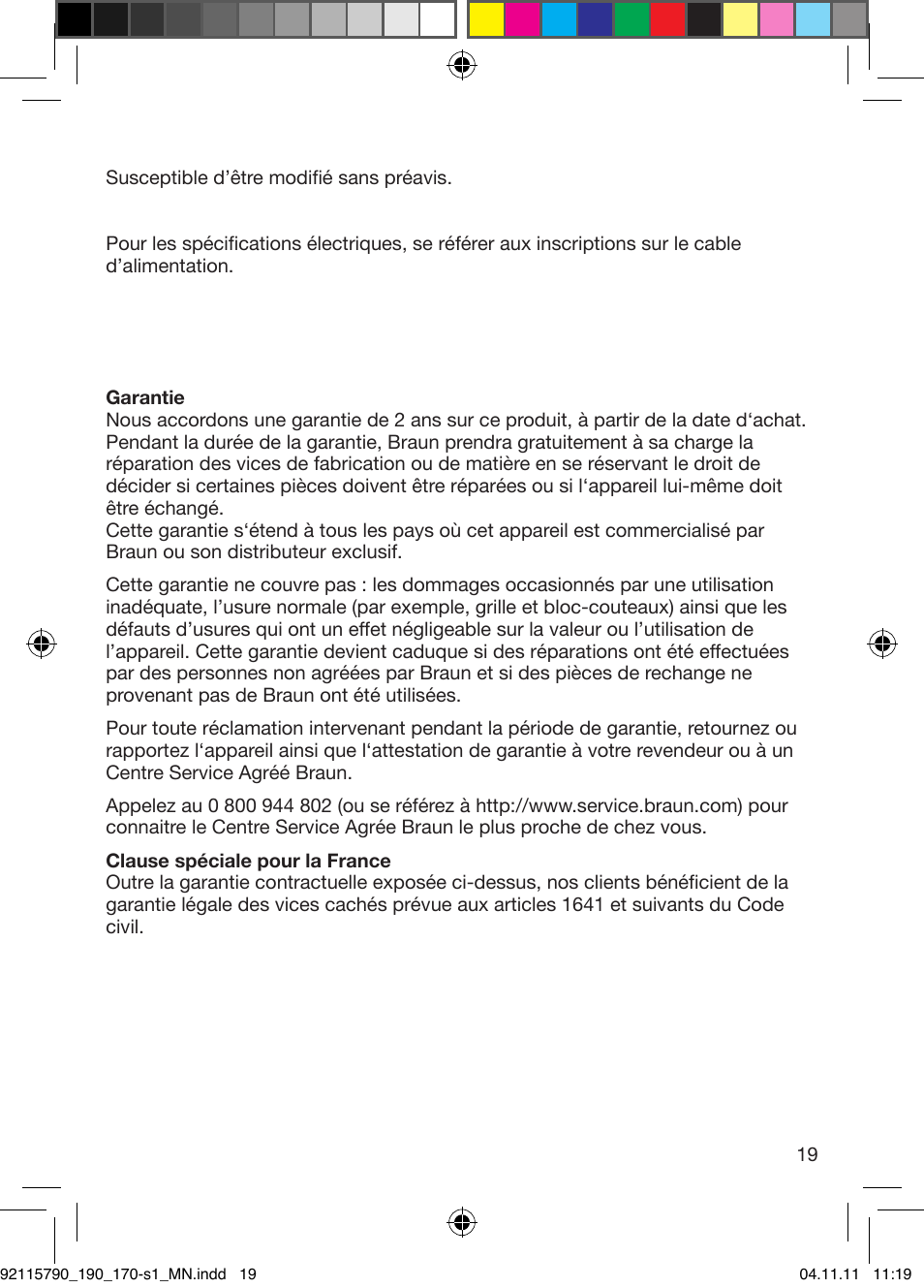 Braun 170s-1 Series 1 User Manual | Page 18 / 55