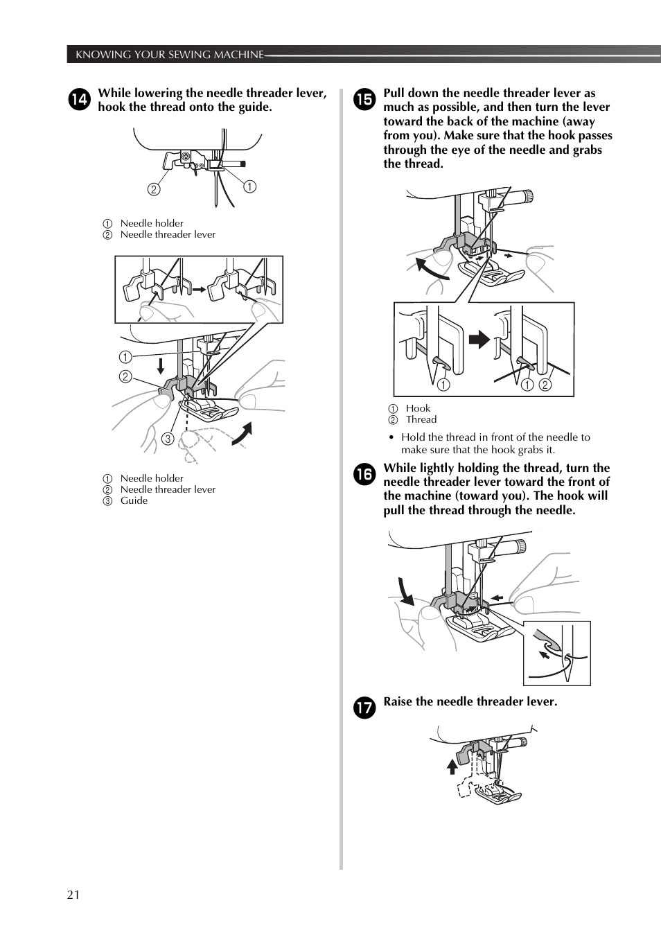 Brother XT37 User Manual | Page 22 / 52