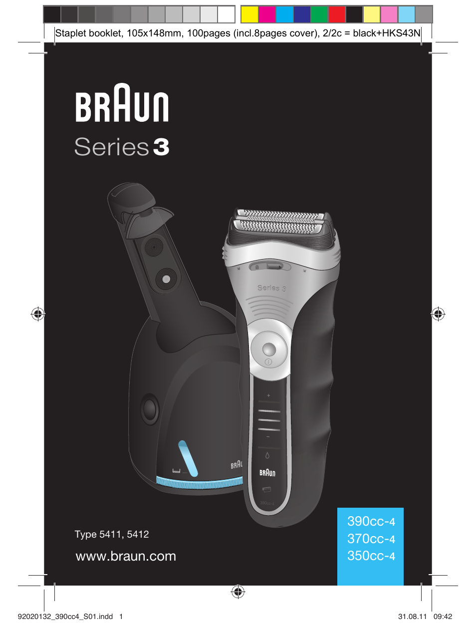 Braun 370cc-4 Series 3 User Manual | 98 pages