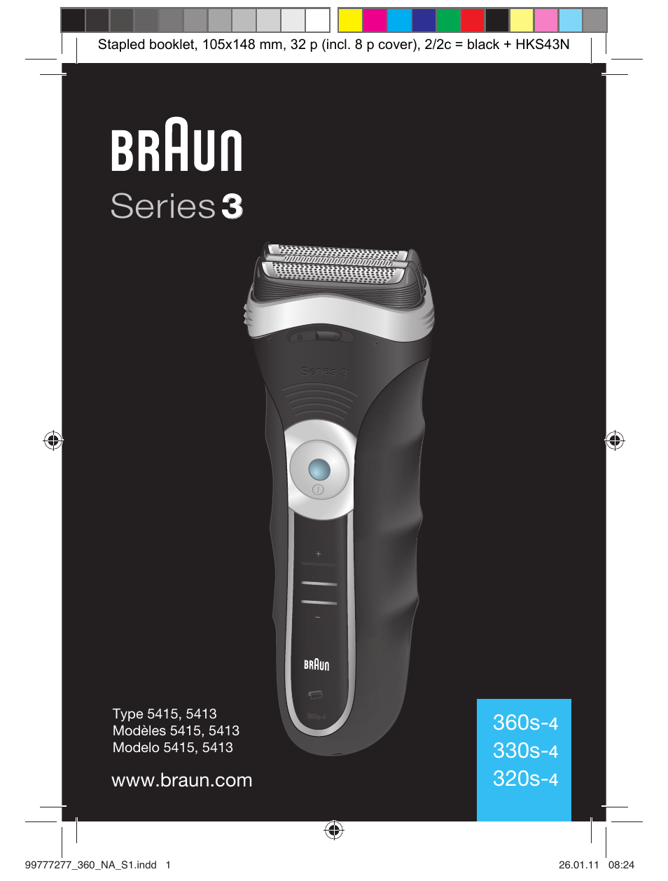 Braun 360s-4 Series 3 User Manual | 31 pages