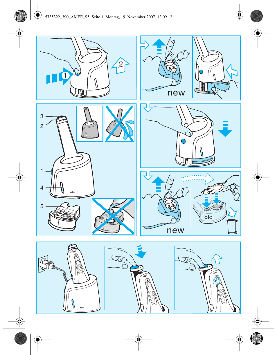 Braun 390cc Series 3 User Manual | Page 4 / 57