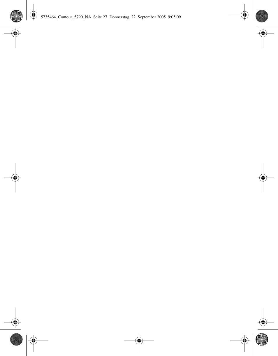 Braun 5790 Contour Series User Manual | Page 26 / 27