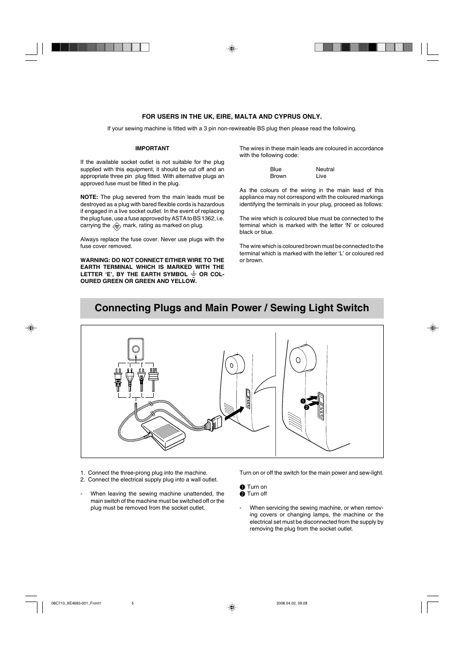 Brother JS-20 User Manual | Page 7 / 84