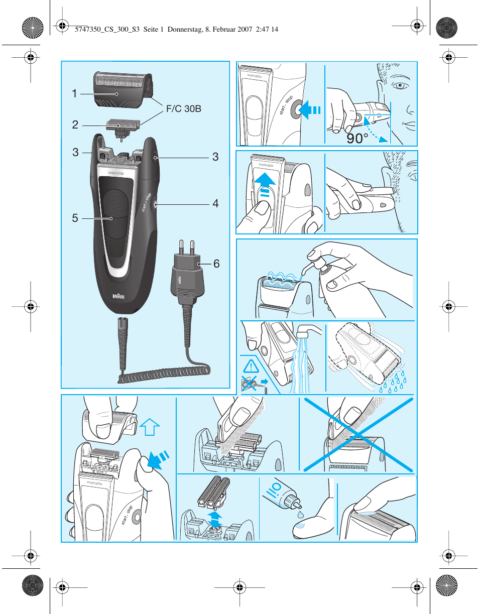 F/c 30b | Braun 300-5747 Series 3 User Manual | Page 3 / 29