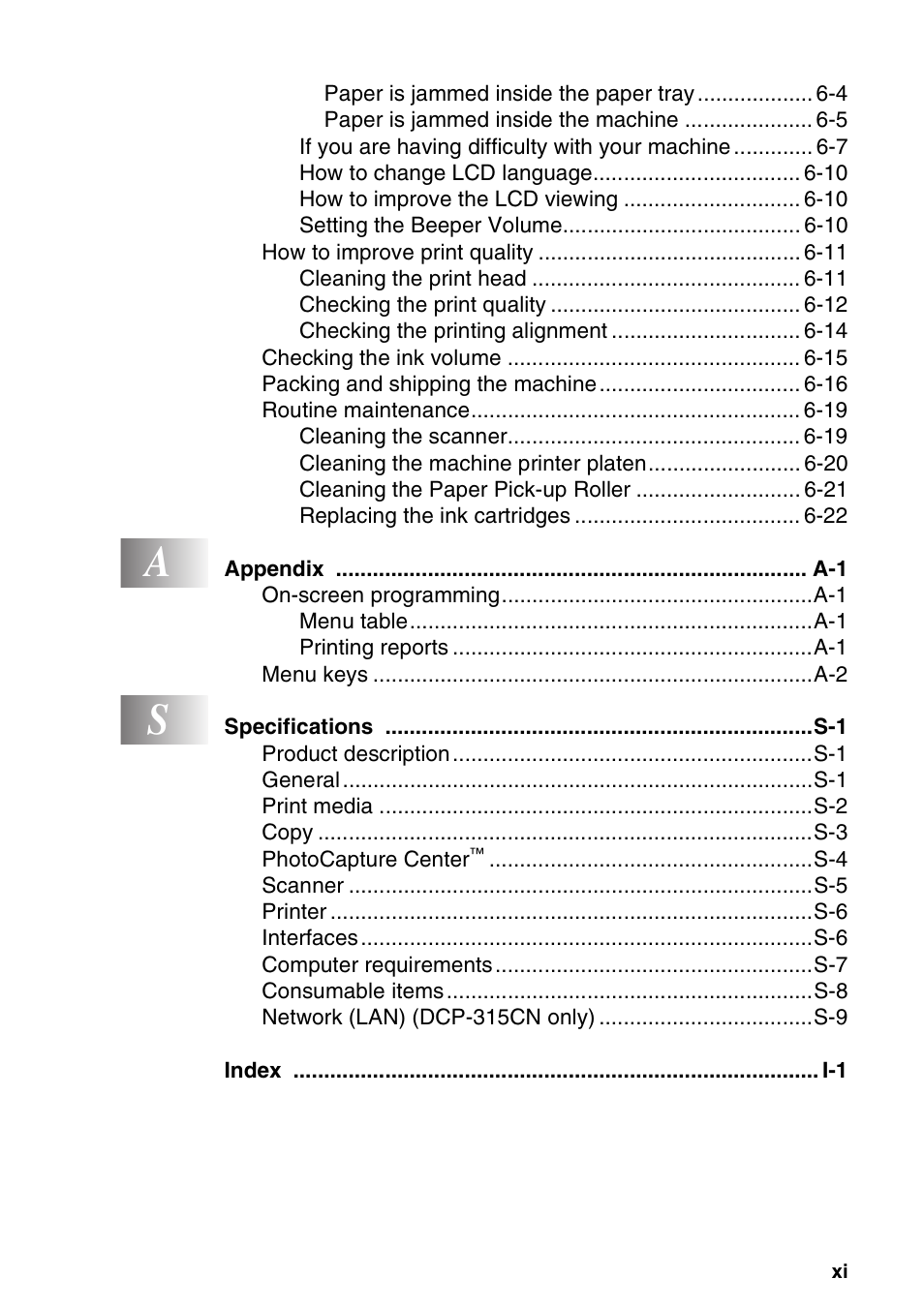 Brother DCP-115C User Manual | Page 13 / 110